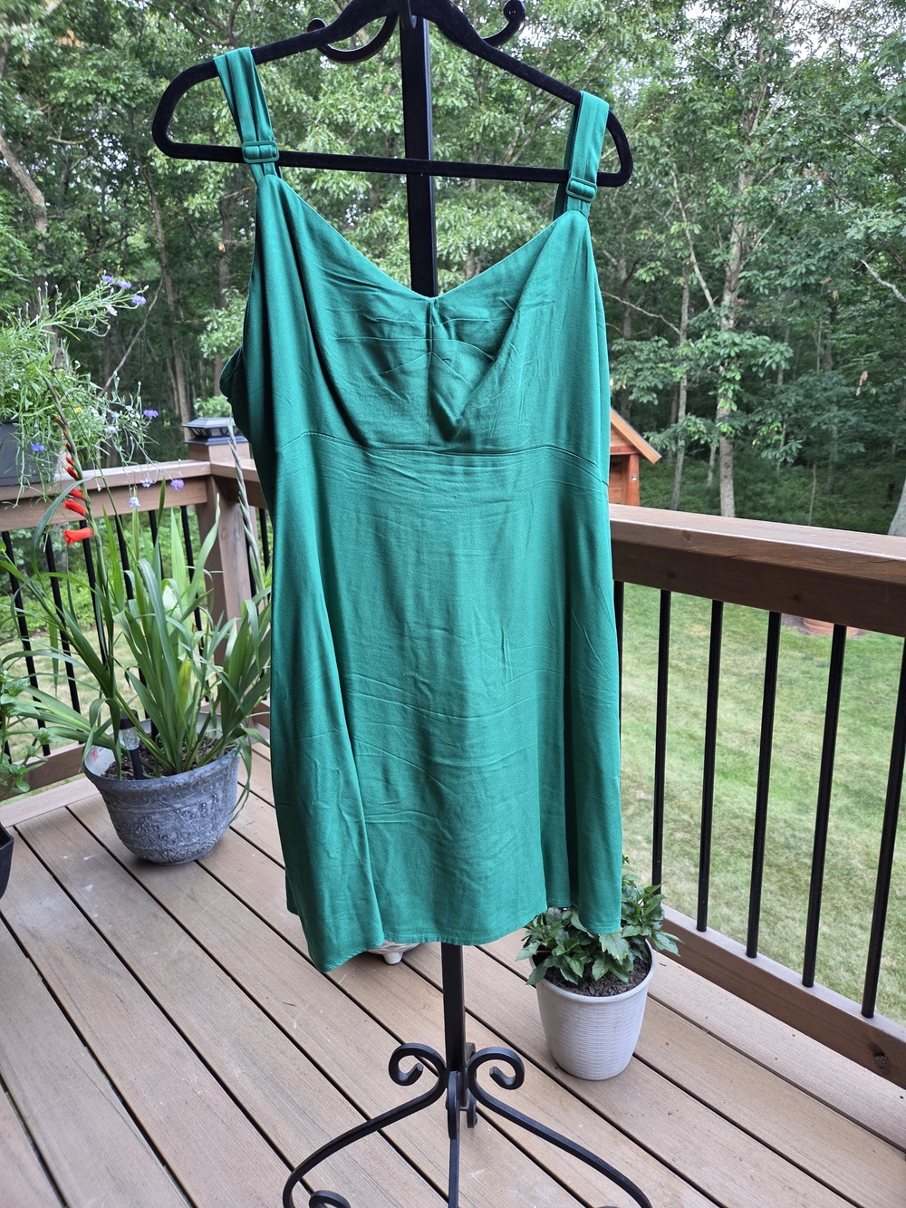 Old NAVY XXL Green Strappy Sleeveless Women’s Top